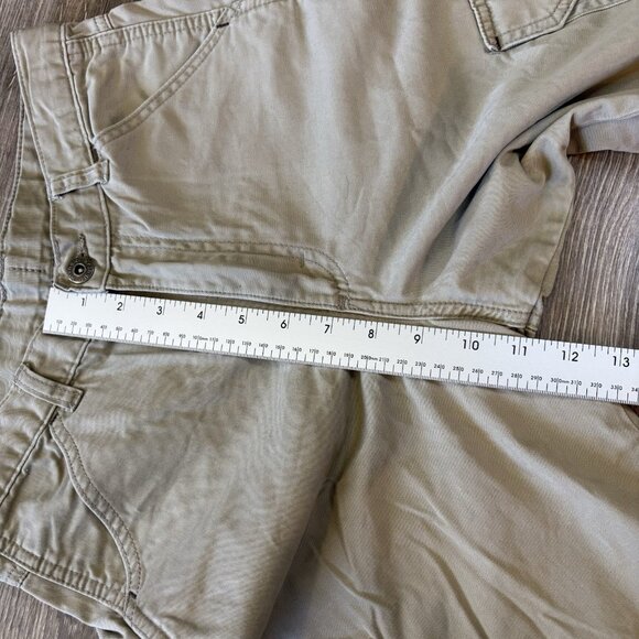 Kids Tan Cargo Shorts - Picture 7 of 16
